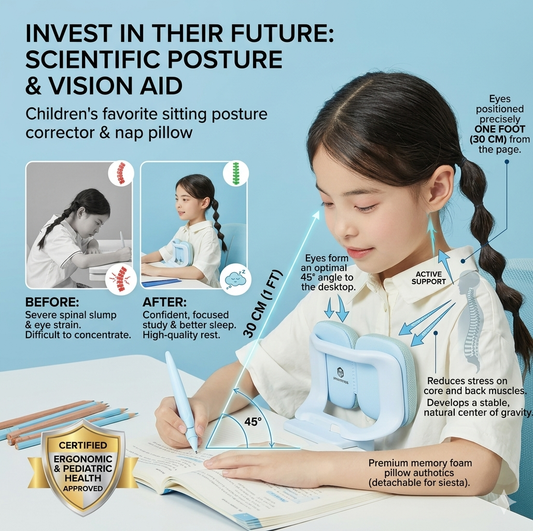 Kids Stand Tall™ Ergonomic Posture Corrector & Desk Support for Children